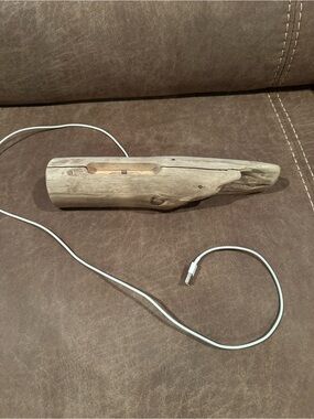 Driftwood iPhone Charging Dock